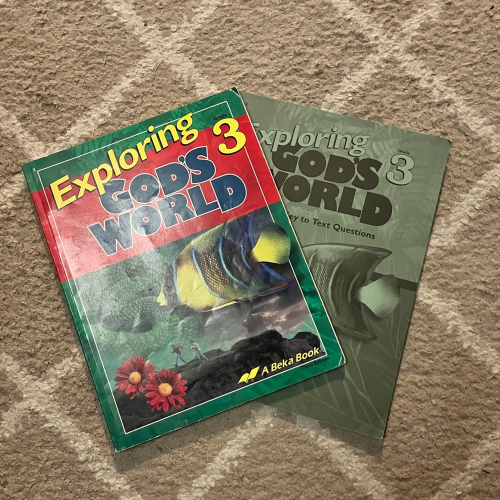 Exploring God's World 3 Textbook and Workbook